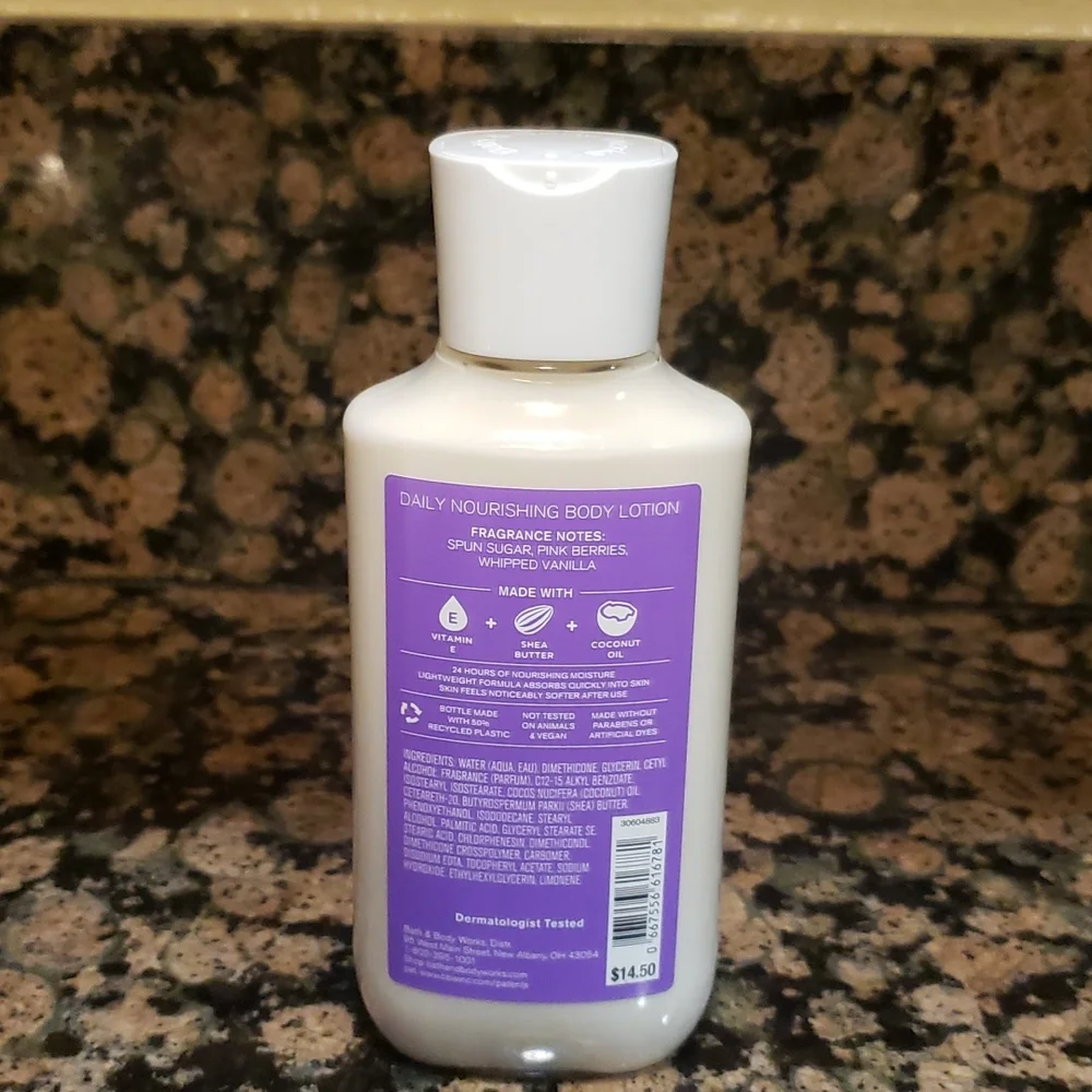 BBW Cotton Candy Clouds body lotion